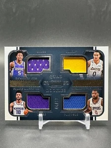 Fox Kuzma Mason III Thornwell 2017-18 Panini Dominion Quad Rookies #'d /99 - Picture 1 of 2