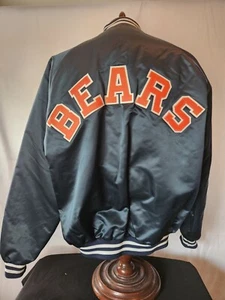 🚨🔥Vintage Chalk Line XL-T Chicago Bears Starter Style Spellout Jacket EUC... - Picture 1 of 9