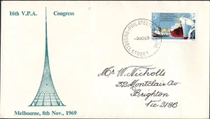 16o Congreso Australia 1969 VPA Melbourne cubierta dirigida, en muy buen estado - Imagen 1 de 1