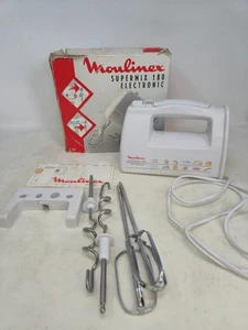 Vintage Moulinex Supermix 180 Handmixer - Originalverpackt - getestet & funktionsfähig - Bild 1 von 3