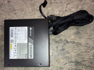 Corsair CX Series CX650M 650W Power Supply - Tested With Sata Cable Only - Afbeelding 1 van 1