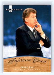 2007-08 Fleer Hot Prospects Supreme Court #SC-7 Chuck Daly Detroit Pistons - Picture 1 of 2