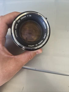 Canon Lens FD 50mm 1:1.4 Made in Japan Original - Picture 1 of 19