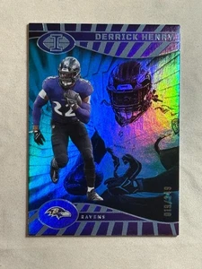 Derrick Henry 2024 Panini Illusions azul claro/249 #8 Ravens - Imagen 1 de 2