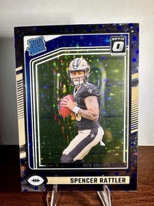 2024 Donruss Optic Rated Rookie Blue Stars Spencer Rattler  - Bild 1 von 2