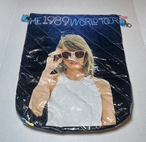 Taylor Swift 1989 World Tour Bag with zipper - Picture 1 of 3