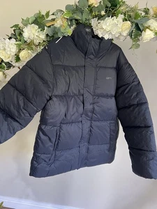 Carhartt Puffer Jacket Coat Size Mens Large L Navy Water Repellent Windproof NEW - Picture 1 of 16