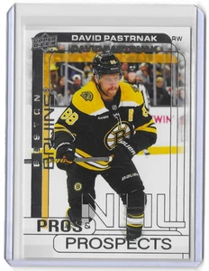 2024-25 Upper Deck Extended Series Pros & Prospects DAVID PASTRNAK #PP-11 - Bild 1 von 3