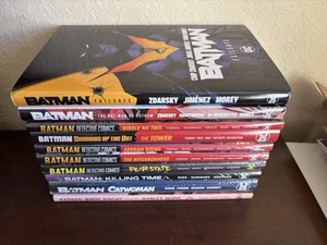 10 Batman HC NEW UNREAD DC COMICS HARDCOVER SET OMNIBUS by Tamaki King Zdarksy - Picture 1 of 14
