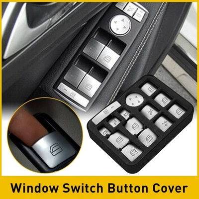 Window Button Trim Switch Cover For Mercedes-Benz CLA200 CLA250 GLA200 GLA180 - Image 1 of 4