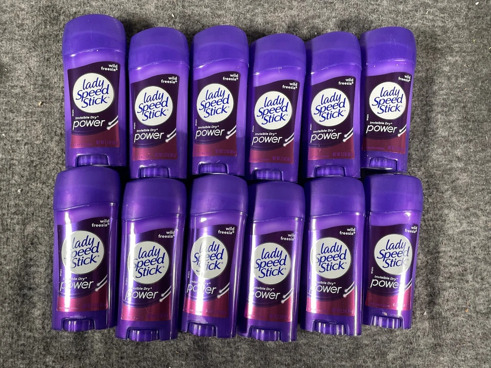 Paquete de 12 desodorantes de protección Lady Speed Stick Wild Freesia 24H 2,3 oz EXP 12/27 Foto 1 de 4