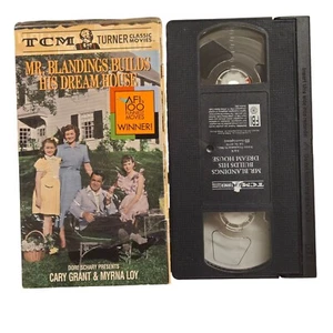 Mr Blandings Builds His Dream House VHS TCM Classic Movies Cary Grant Myrna Loy - Picture 1 of 12