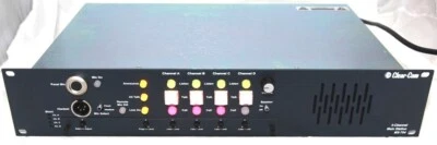 Clear-Com Clearcom 4 canales auriculares estación principal MS-704 base de intercomunicación 2RU Foto 1 de 4