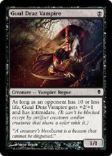 GUUL DRAZ VAMPIRE Zendikar MTG Magic the Gathering Cards DJMagic