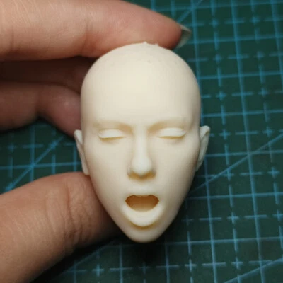 1:6 1:12 1:18 Black Widow Girl Head Sculpt Carved For Female Action Figure Body - Image 1 of 4