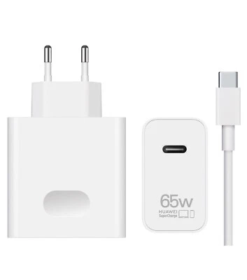 Original Huawei Matebook Laptop Notebook Ladegerät Adapter 65W USB C Ladekabel - Bild 1 von 4
