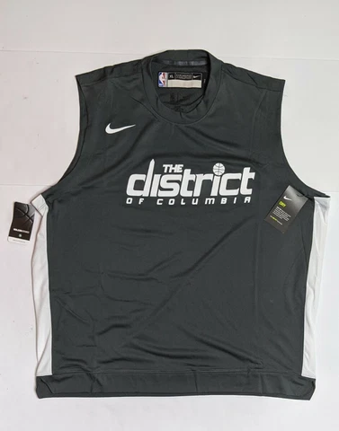 Nike Washington Wizards Shirt The District Sleeveless AV0981-060 Sz XL-Tall Cover