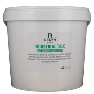 ResynLabs™ Talc Powder - Filler for Polyester, Vinylester & Epoxy Resin - 4L - Picture 1 of 1