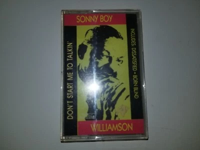 SONNY BOY WILLIAMSON - DON'T START ME TO TALKING - BLUES JOURNEY - CASSETTE TAPE - Image 1 of 4
