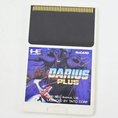 PC Engine Hu DARIUS PLUS Card Only 4309 pe - Image 1 of 3