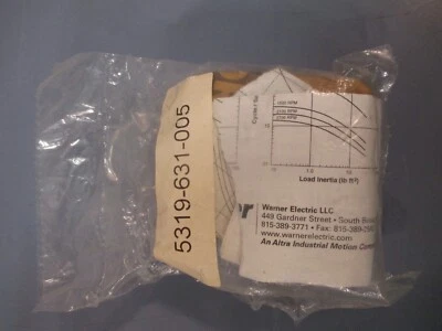 Embrague magnético eléctrico Warner con accesorio de montaje 4 pernos 5319-631-005 - Imagen 1 de 2