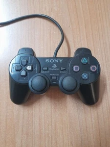 Controller Ps2 Dualshock 2 Originale Sony Nero SCPH-10010 - Foto 1 di 4
