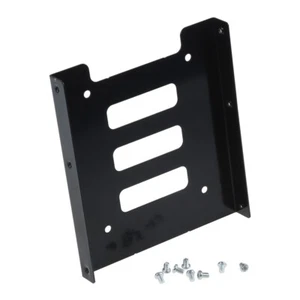 New 2.5" to 3.5" Bay SSD Metal Hard Drive Mounting Bracket Adapter Tray - Photo 1/6