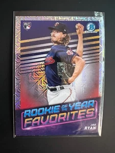 Joe Ryan 2022 Topps Bowman Rookie of the Year Favorites #ROYF-13 RC Min Twins - Picture 1 of 2