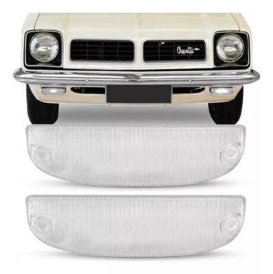 Juego de lentes de señal de giro delantera par transparente Chevrolet Chevette 1973-1982 Kadett Foto 1 de 4