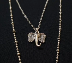 Lucky Brand Silver Tone Drop Pendant Necklace - Picture 1 of 6