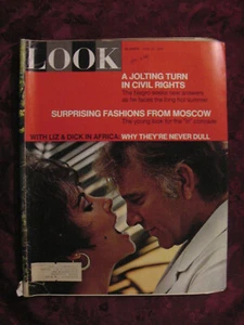 LOOK June 27 1967 Jun 6/27/67 Elizabeth Taylor Richard Burton Byron Von Hoff - Picture 1 of 9