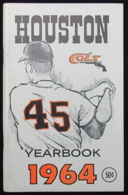 1964 Houston Colt .45s Media/Press Guide 188798 - Image 1 of 3