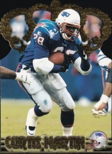 1996 Pacific Crown Collection Gold Crown Die-Cuts #GC-12 - Curtis Martin - Picture 1 of 2