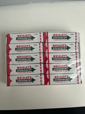 Wrigley's Spearmint Kaugummi - 20 x 5 Streifen - NEU und OVP - Bild 1 von 2