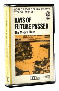 MOODY BLUES DAYS OF FUTURE PASSED CASSETTE RARE NEW ZEALAND IMPORT CLUB EDITION - Picture 1 of 4