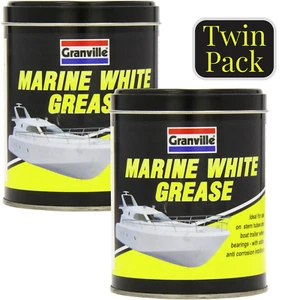 2x Granville MARINEWEISS Fett Boot Heckrohre Lager salzwasserabweisend - Bild 1 von 6