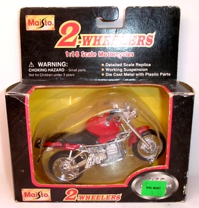 1996 MAISTO 2 WHEELERS 1:18 SCALE RED 1994 BMW R1100R - Picture 1 of 19
