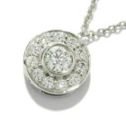 Auth TIFFANY&Co. Circlet - Pt950 Diamond Necklace