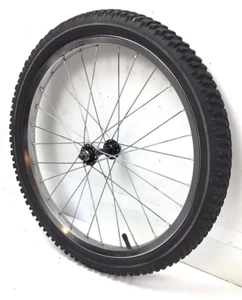 20" Bicycle Front Chrome Wheel with 1.95" Tire Kids BMX Bike #T89 - Picture 1 of 3