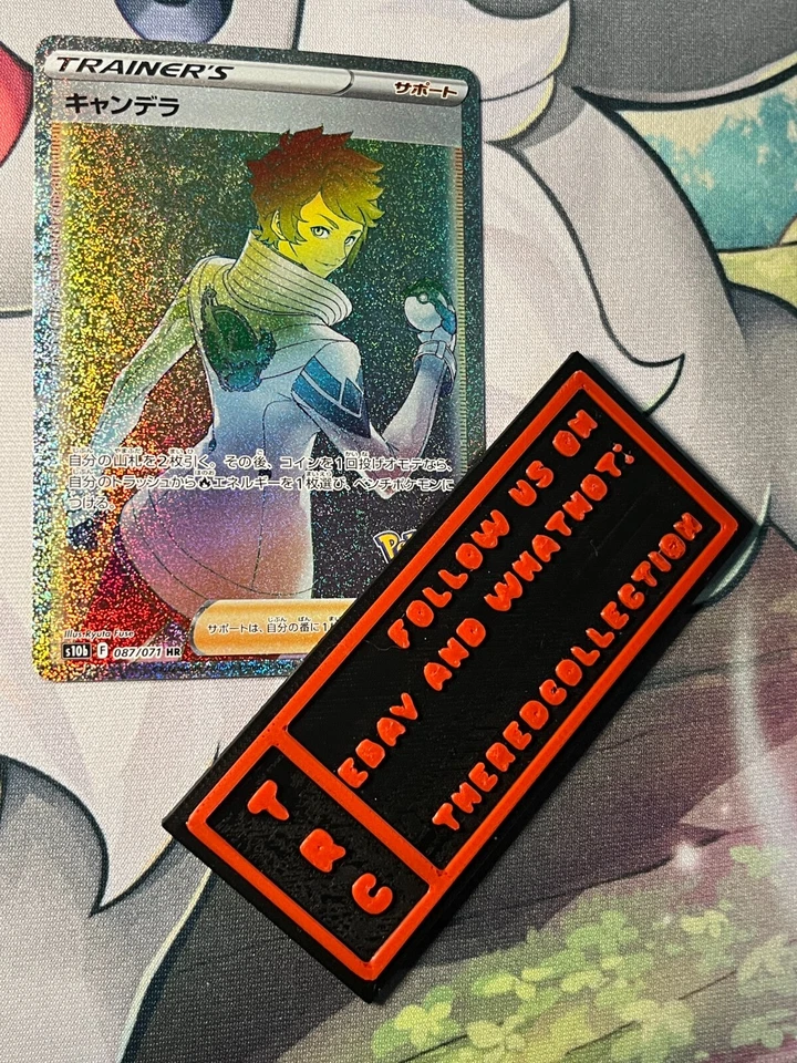 Pokemon Card TCG - Candela - Pokemon GO - 087/071 - Holo Rainbow Rare - Japanese - Image 1 of 2