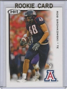 ROB GRONKOWSKI 2010 ROOKIE CARD College Football New England Patriots GRONK RC! - Bild 1 von 2
