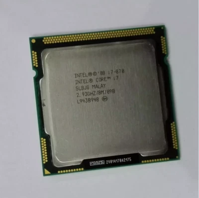 Intel Core i7-870 Quad Core 2.93GHz 8MB Socket LGA1156 95W SLBJG 95W Processor - Image 1 of 2