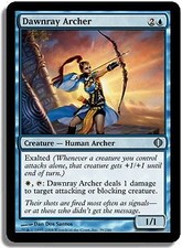 Dawnray Archer FOIL Shards of Alara NM Blue Uncommon MAGIC MTG CARD ABUGames
