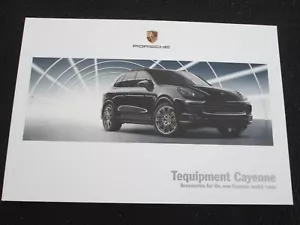 2015 2016 Porsche Cayenne GTS Diesel Turbo Ausstattung Katalog Zubehör Broschüre - Bild 1 von 4