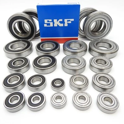 SKF Kugellager 6000-6010 / 6200-6210 / 6300-6310 2RSH / 2RS1 / 2RS oder 2Z / ZZ