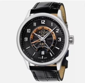 Gevril GV2 Giromondo GMT Watch Sapphire Crystal Swiss Made Limited 55/500 42300 - Picture 1 of 4
