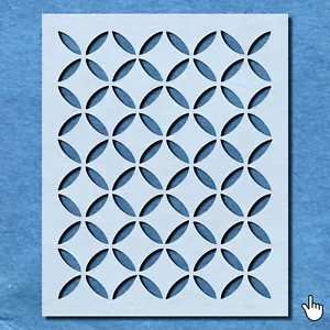 SCHABLONE MUSTER DESIGN MÖBEL MYLAR MALEREI WANDKUNST BASTELN AIRBRUSH - Bild 1 von 36