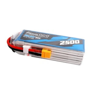 Batería GensAce 2500mAh 22.2V 80C 6S Lipo XT60 Enchufe Para Helicóptero Goblin RAW420 - Imagen 1 de 5