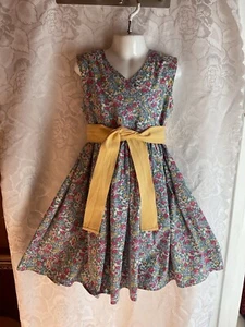 BEAUTIFUL THE TOM JOULE CIRCIS MULTICOLOURED DITSY PATERN FLORAL DRESS 7yr - Picture 1 of 8