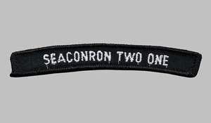 US Navy VS-21 Fighting Redtails Sea Control Squadron UIM Rocker Tab (02) - Foto 1 di 1